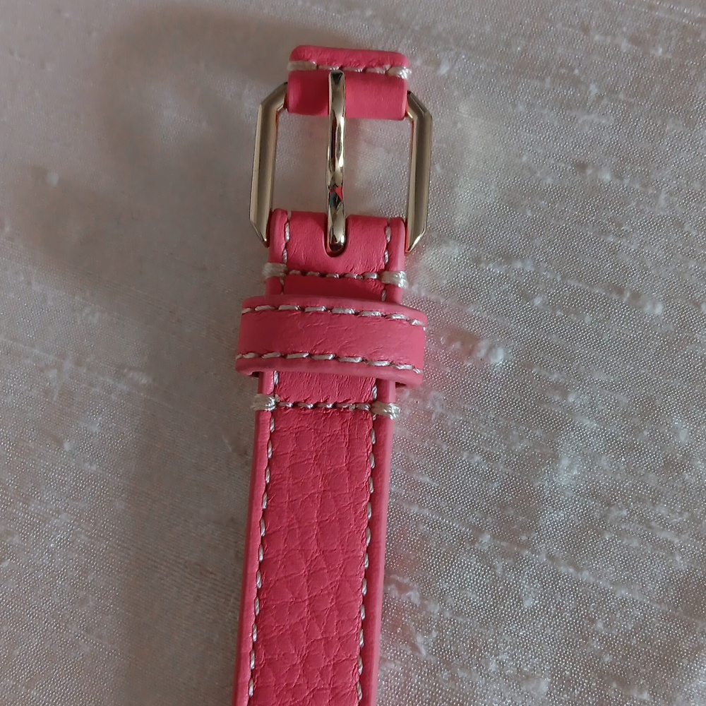 🌺Talbots Leather Belts in Pink & Orange - Picture 4 of 14